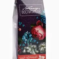 Чай чёрный &laquo;Любимому воспитателю&raquo;, вкус: мята, 100 г