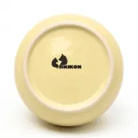 Миска &laquo;Экстаз&raquo; 350 мл, 12.5&times;6/7.3 см, керамика, жёлтая