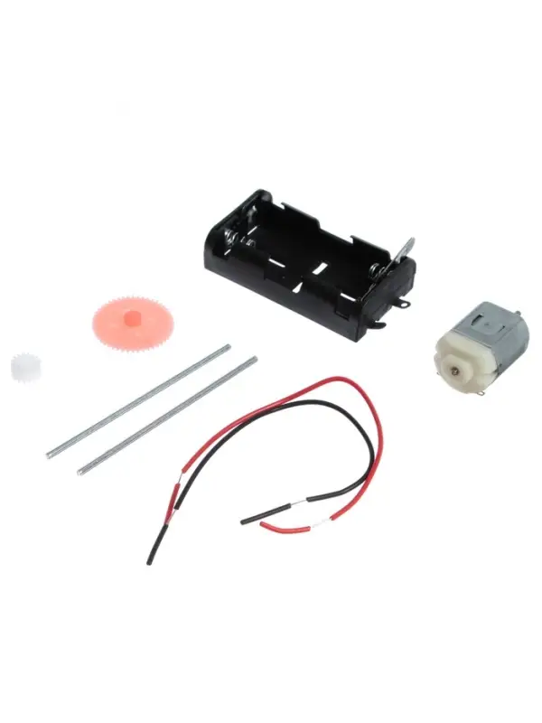 Электронный конструктор &laquo;Спорткар&raquo;, из дерева, работает от батареек