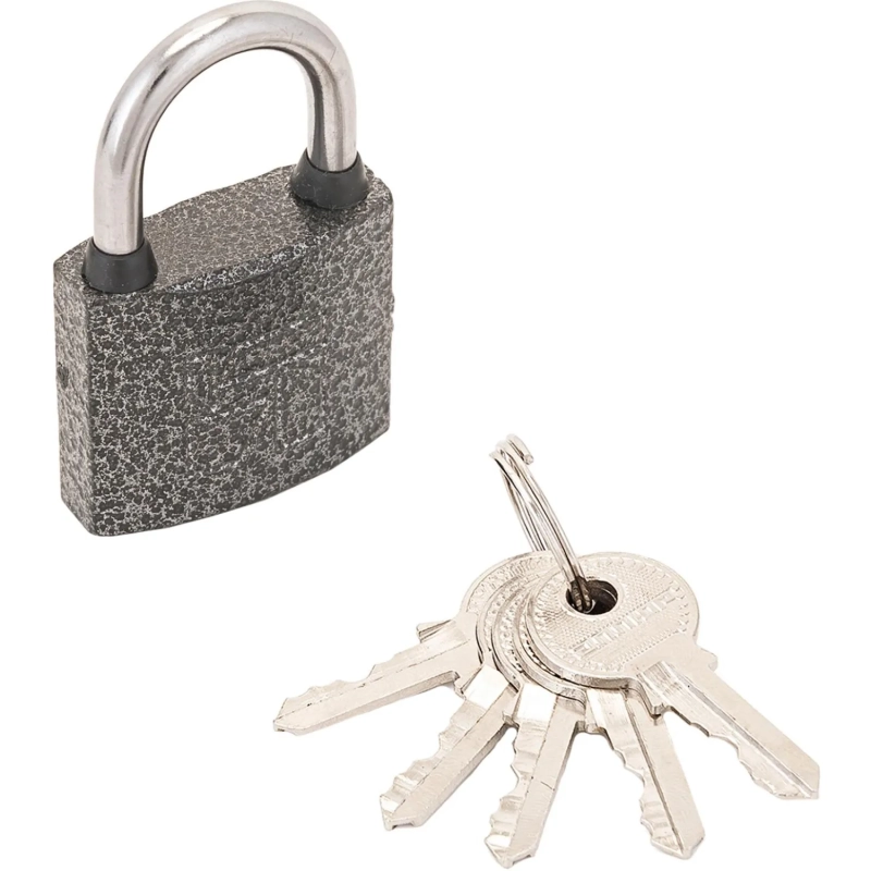 Замок навесной УЗК Аллюр ВС1Ч-340 (37xd=5) чугун серый (5кл)