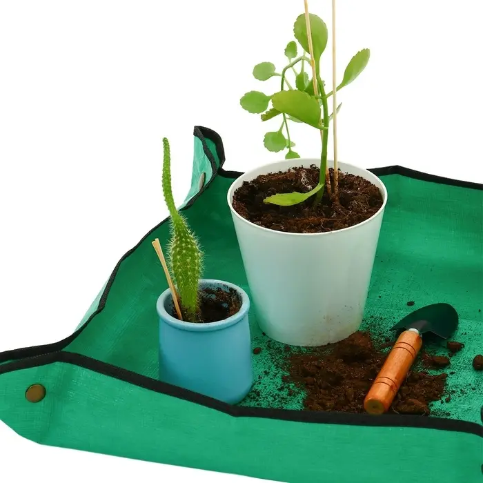 Коврик для пересадки растений, пластик, 67&times;67 см, Greengo