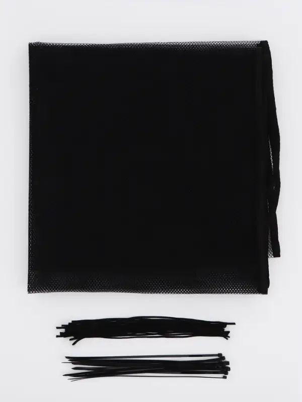 Защитная сетка ограждение для лестницы, 3 метра, цвет черный, Крошка Я