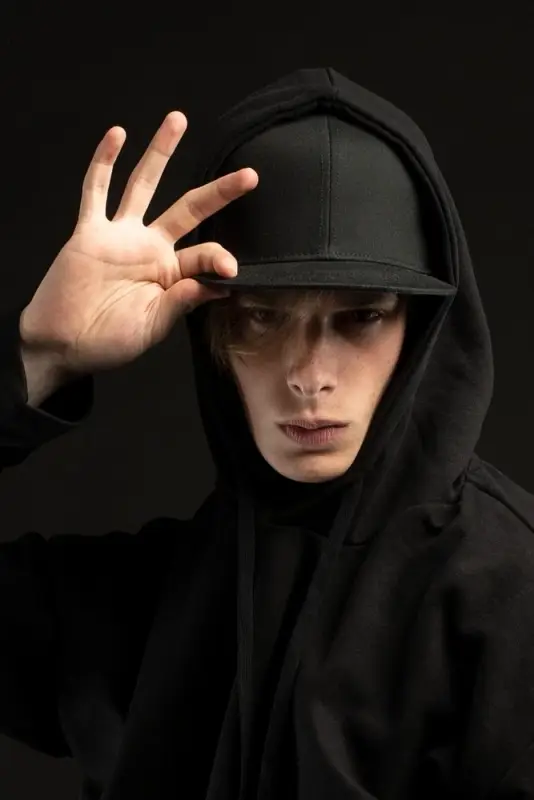 Бейсболка C2, черная Бейсболка C2, черная