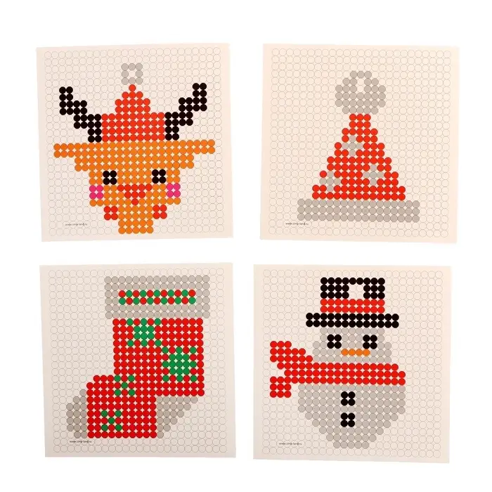 Термомозаика &laquo;Новый год!&raquo; с пинцетом