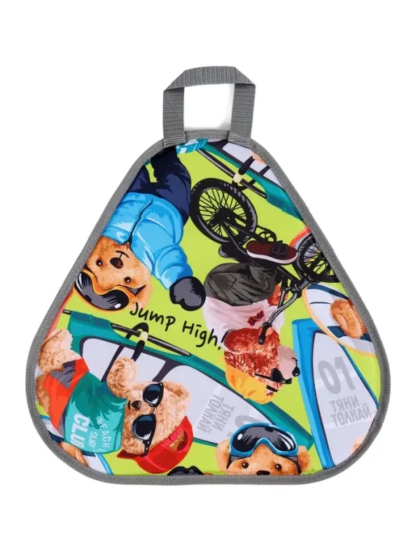 Ледянка мягкая Bear, треугольная, цвет МИКС Ледянка мягкая Bear, треугольная, цвет МИКС