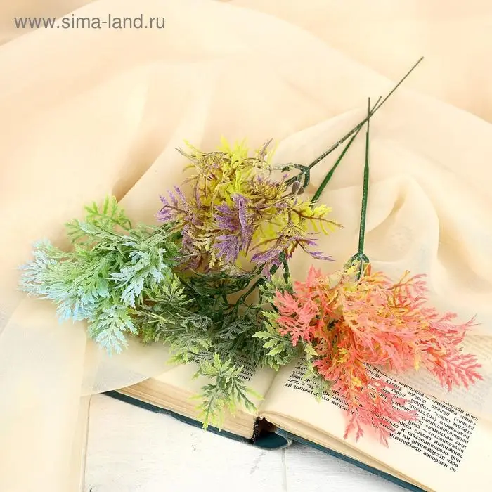 Букет "Луговой" двухцветный 15 см, микс