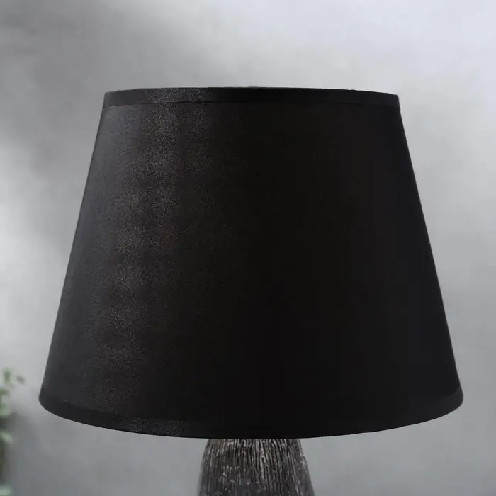 Лампа настольная 16446/1GR E14 40 вт серо-черный 22&times;22&times;34 см RISALUX