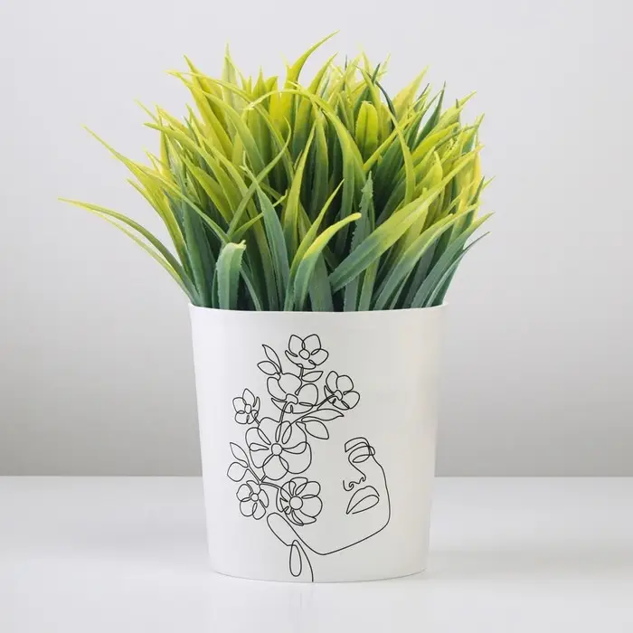 Кашпо для цветов «Силуэт», 1,6 л Кашпо для цветов «Силуэт», 1,6 л