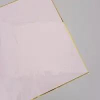 Пленка для цветов, "Кайма с тиснением", розовая, 57х57 см