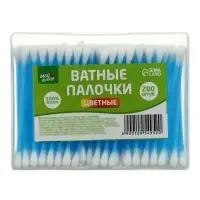 Ватные палочки &laquo;Мой выбор&raquo;, 200 шт. МИКС