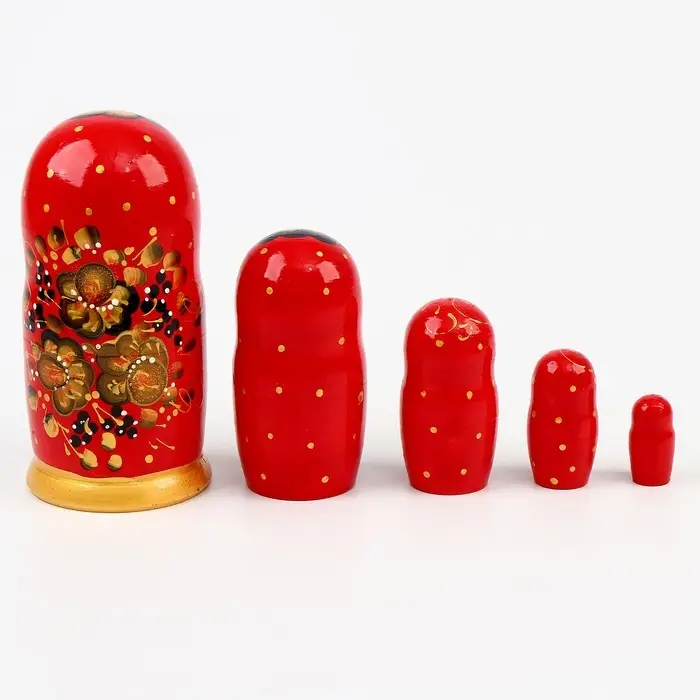 Матрёшка 5 в 1 большая, МИКС Матрёшка 5 в 1 большая, МИКС