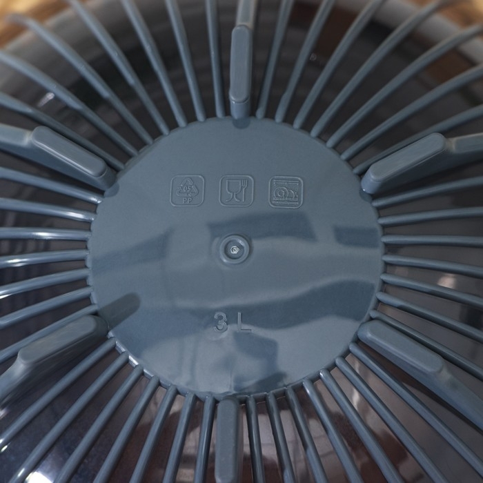 Емкость для миксера с крышкой 3л 26,5х22х14см Емкость для миксера с крышкой 3л 26,5х22х14см