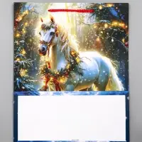 Пакет подарочный новогодний ламинированный, «Конь» , 26×12×32 см Пакет подарочный новогодний ламинированный, «Конь» , 26×12×32 см