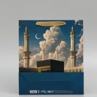 Пакет подарочный, упаковка &laquo;Рамадан&raquo;, M, 25.5 &times; 30 &times; 9 см