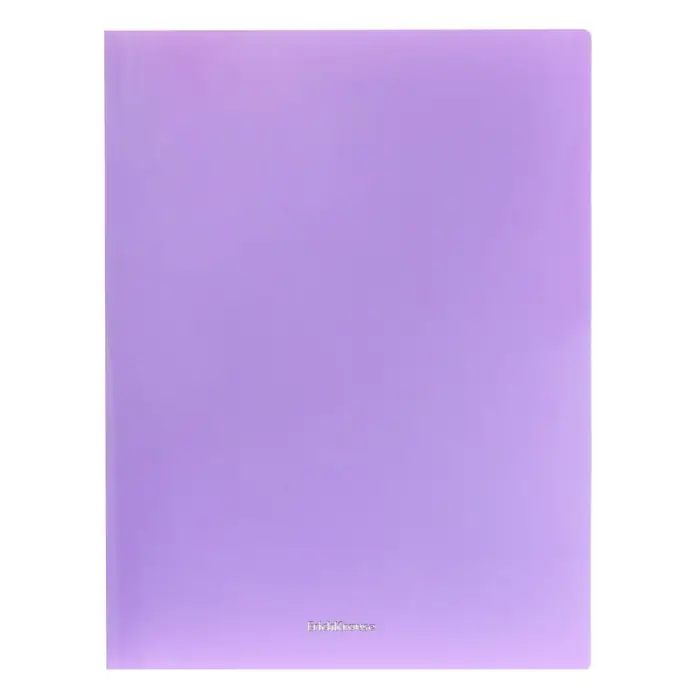 Папка на 2 кольцах А4, ErichKrause Matt Pastel, 24 мм, 600 мкм, пастель матовая, 4 вида, микс