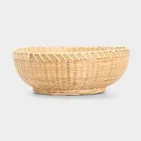 Фруктовница бамбуковая, 25 см