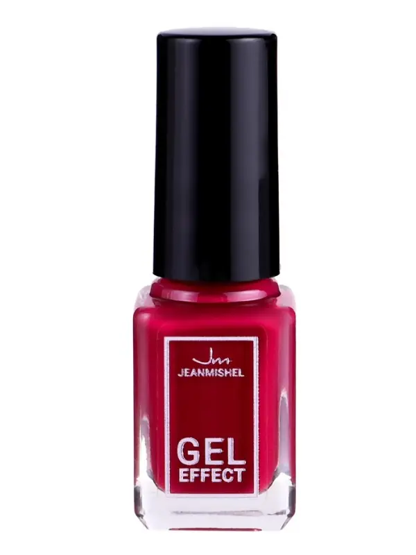 Лак для ногтей с эффектом геля, Jeanmishel, тон 314, черешневый матовый, 6 мл