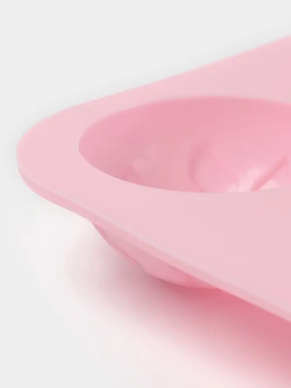 Форма для выпечки Доляна &laquo;Ассорти&raquo;, силикон, 8 ячеек, 26&times;14&times;2.5 см (d=5 см), розовая