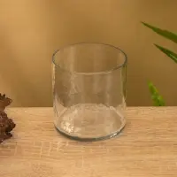 Подсвечник со стеклом &laquo;Сердце&raquo;, 10&times;10&times;10 см, алюминий