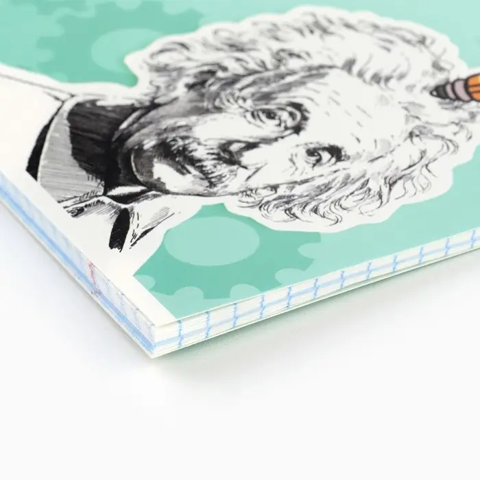 Тетрадь в клетку, предметная, 36 л.,на скрепке, блок №1 &laquo;Исторические личности. Физика&raquo;