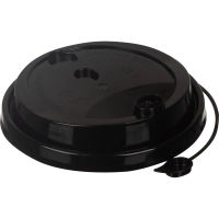 Крышка д/стакана с питейн.ПП d-90мм матовый/черн., 1000шт/кор (3001М/Ч)