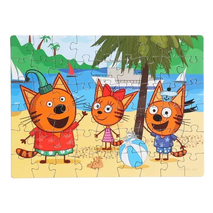 Пазл «Три кота», 54 элемента Пазл «Три кота», 54 элемента