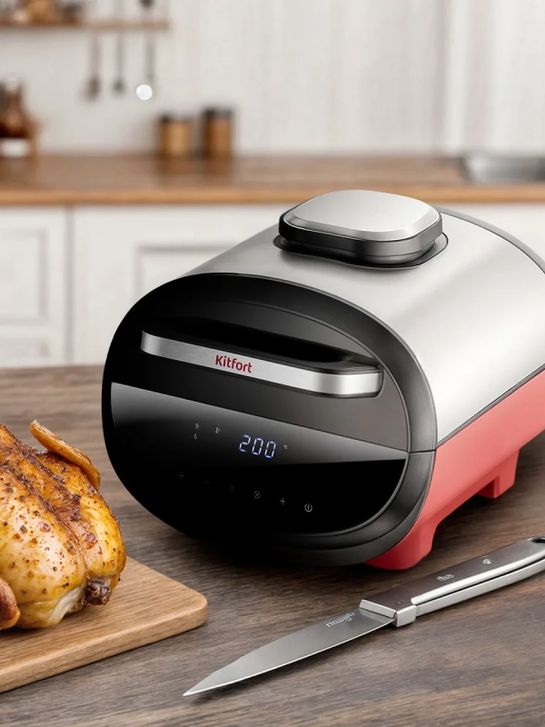 Аэрогриль электрический для дома 6,5 л 1700 Вт