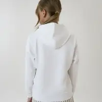 Худи детское Kirenga Kids 2.0, белое, 6 лет