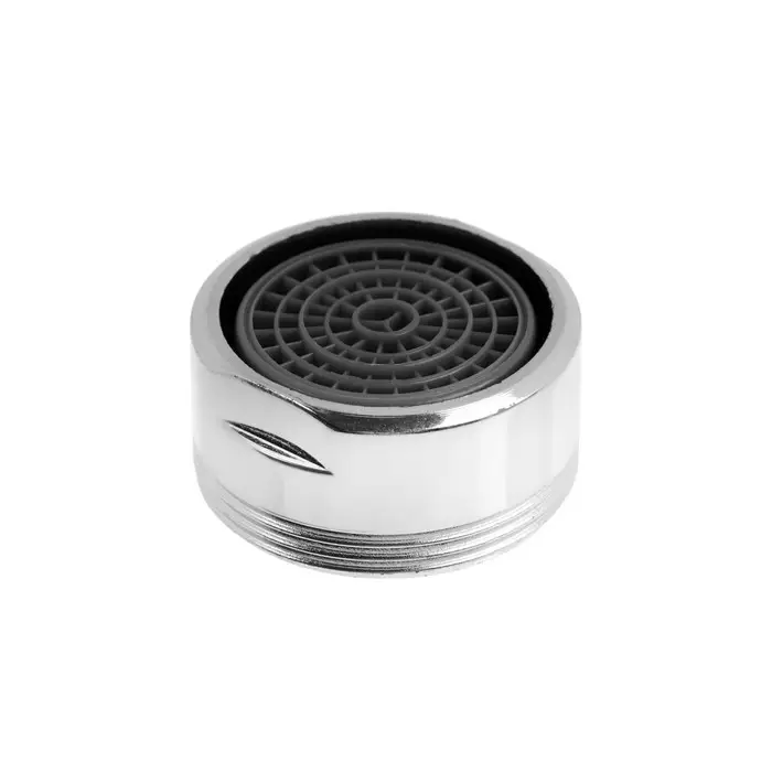 Аэратор ZEIN, наружная резьба, d=24 мм, сетка пластик, корпус пластик, цвет хром Аэратор ZEIN, наружная резьба, d=24 мм, сетка пластик, корпус пластик, цвет хром