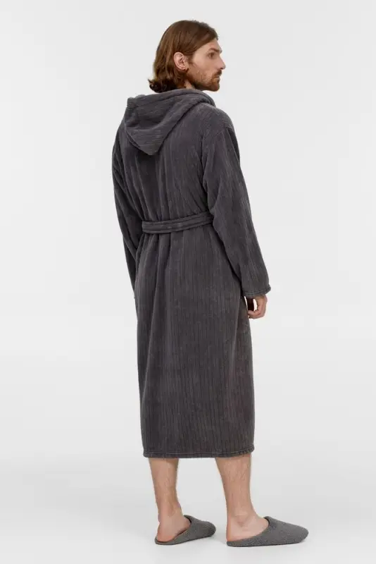 Халат флисовый Magic Mantle, темно-серый, размер M/L Халат флисовый Magic Mantle, темно-серый, размер M/L