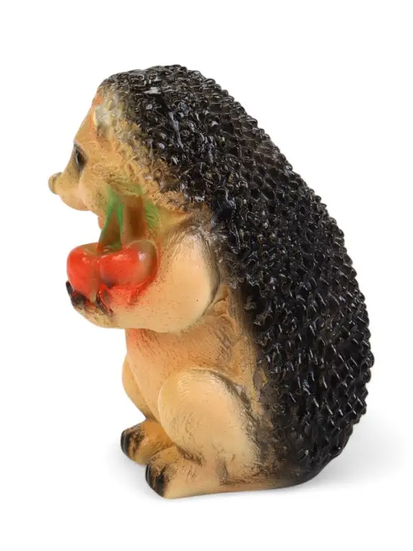 Садовая фигура из гипса &laquo;Ёжик с вишней&raquo;, 9&times;11&times;13.5 см