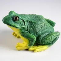 Садовая фигура из полистоуна &laquo;Лягушка&raquo;, 18&times;15&times;23 см