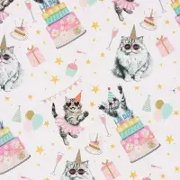 Бумага упаковочная глянцевая &laquo;Танцевальные поздравления&raquo;, 50&times;70 см