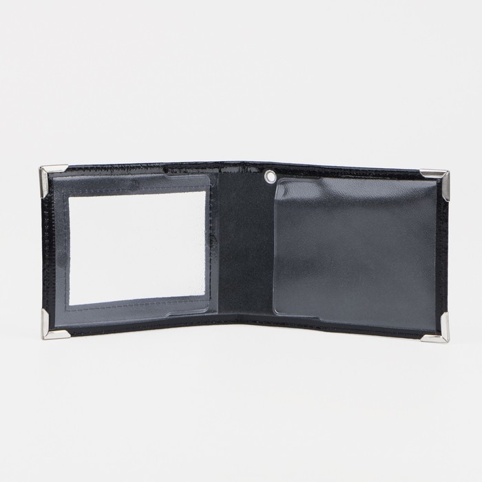 Обложка для удостоверения, цвет чёрный Обложка для удостоверения, цвет чёрный