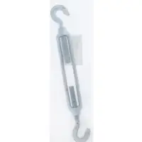 Талреп крюк-крюк ТУНДРА krep, DIN1480, М16, оцинкованный, 1 шт.