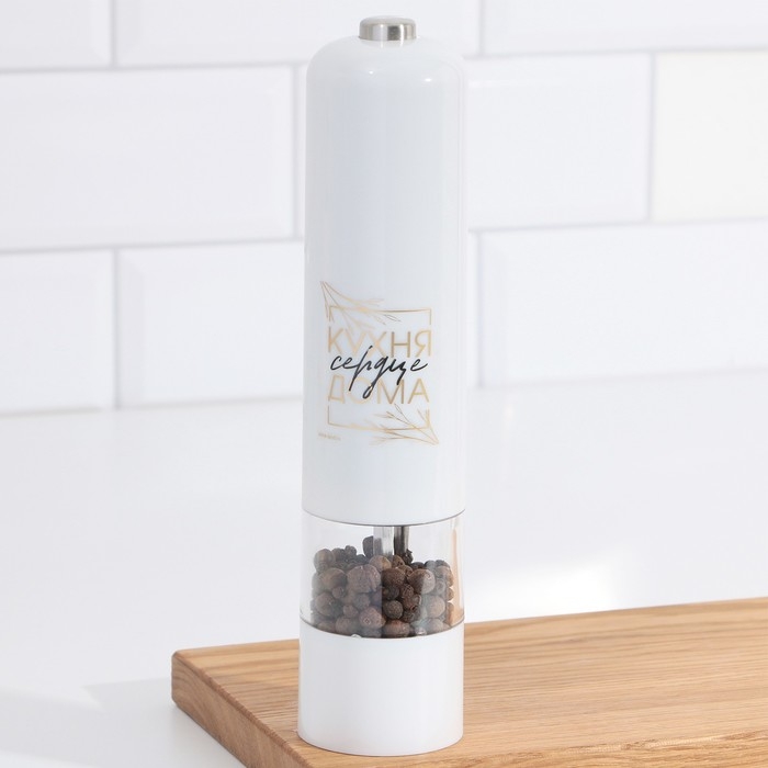 Мельница электрическая для специй «Создавайте шедевры», модель LET-002, 22,3 х 5,2 см