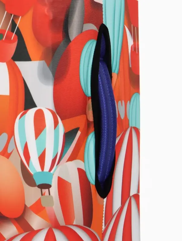 Чехол для чемодана &laquo;Воздушные шары&raquo;, 28", разноцветный