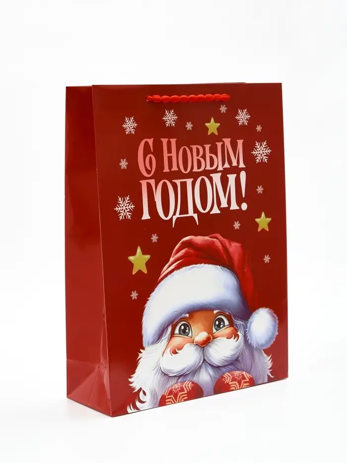 Пакет подарочный «Новогодняя сказка», с ободком, 31 × 11 × 40 см Пакет подарочный «Новогодняя сказка», с ободком, 31 × 11 × 40 см