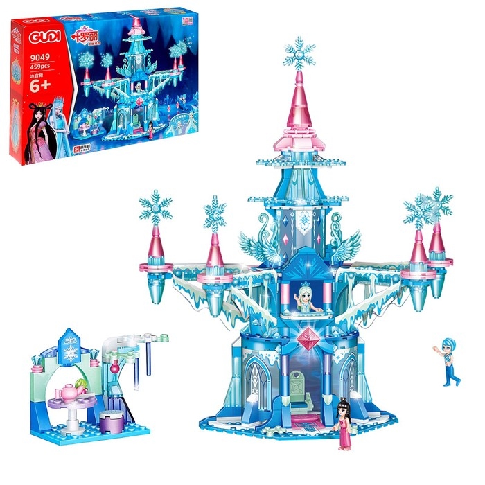 Конструктор «Ледяная обитель», 459 деталей Конструктор «Ледяная обитель», 459 деталей