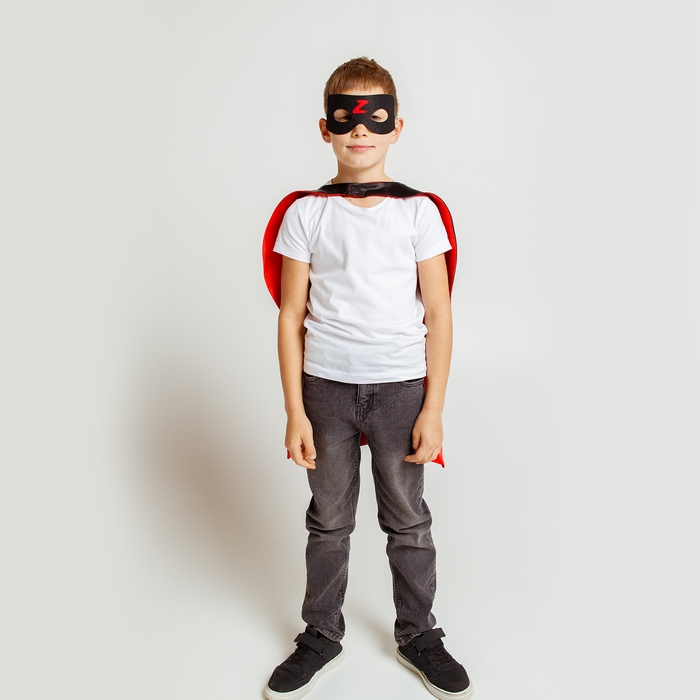 Карнавальный набор «Загадочный мститель»: плащ и маска Карнавальный набор «Загадочный мститель»: плащ и маска