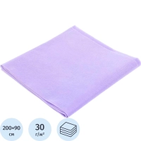 Простыня 200x90, спанбонд, пл.30, сиреневый, ЛЮКС, 10шт/уп, штучно, 00-998