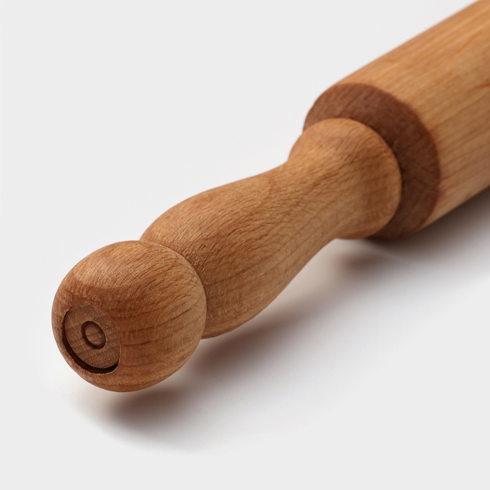 Скалка с вращающимися ручками Adelica, 50×4,2 см, бук Скалка с вращающимися ручками Adelica, 50×4,2 см, бук