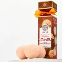 Бомбочки для ванны с ароматом мандарина, 3×40 г, URAL LAB