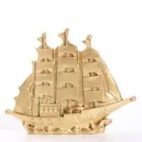 Фигурка полистоун &laquo;Корабль с иероглифами&raquo; 9.7&times;2.5&times;7.5 см