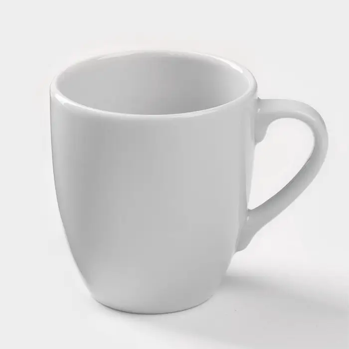 Кружка Добрушский завод &laquo;Бельё&raquo;, 200 мл, фарфор, белая