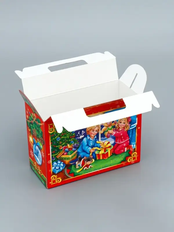 Подарочная новогодняя коробка «Чудеса» , Чемодан 23×10.5×16.5 см Подарочная новогодняя коробка «Чудеса» , Чемодан 23×10.5×16.5 см