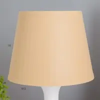 Лампа настольная RISALUX 1340005, E14, 15 Вт, бежевая, 19.5&times;28 см