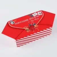 Сборная коробка‒конфета &laquo;Новогодняя почта&raquo;, 9,3 &times; 14,6 &times; 5,3 см