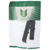 Соединитель для плинтуса &laquo;Деконика&raquo;, 85 мм, 2 штуки, цвет 007 чёрный