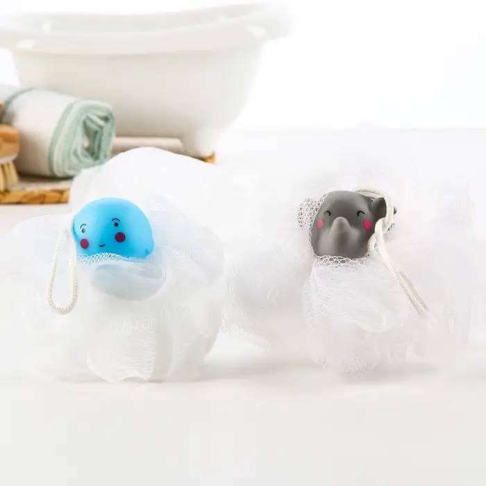 Мочалка детская для купания Крошка Я &laquo;Кит&raquo;